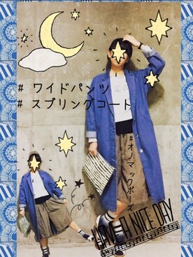 △▽優美▽△さん（レディース・163cm）の春コーディネート