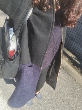 「クロップドパンツ」｜oyaさん（レディース・164cm）の冬コーディネート