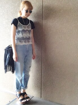 ｙさん（レディース・162cm）の夏コーディネート