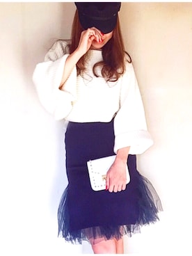 「RubiA（ルビア）のアイテム」を使った、aimee♡ｴｲﾐｰさん（レディース・162cm）の冬コーディネート