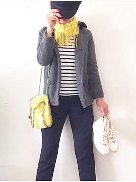「ISABEL MARANT（イザベルマラン）のアイテム（帽子）」を使った、aimee♡ｴｲﾐｰさん（レディース・162cm）の冬コーディネート