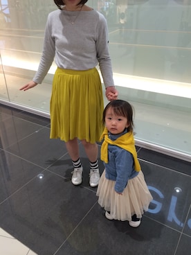 M＆Rさん（キッズ・80cm）の春コーディネート