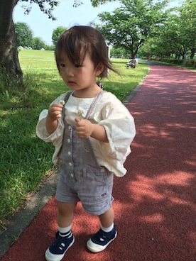 M＆Rさん（キッズ・80cm）の春コーディネート