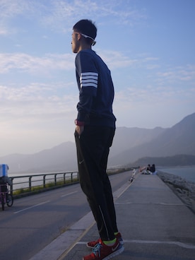 「sky」｜kominggggさん（メンズ・178cm）の冬コーディネート