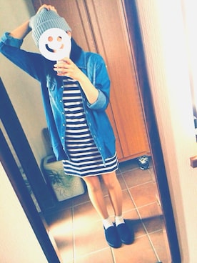 「The Herschel Supply Co. Brand（ハーシェルサプライ）のアイテム」を使った、natsumiさん（レディース・166cm）の秋コーディネート