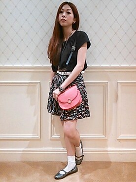 「ショルダーBAG」｜hoshinoさん（レディース・159cm）の夏コーディネート