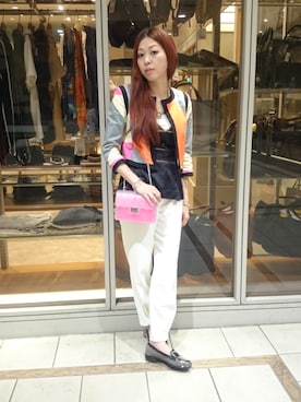 「ショルダーBAG」｜hoshinoさん（レディース・159cm）の春コーディネート