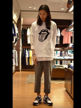 Riku Ishiharaさん（メンズ・176cm）の夏コーディネート