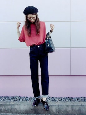 nonさんの（AZUL by moussy | アズールバイマウジー）を使ったコーディネート