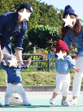 ichiさん（キッズ・80cm）の秋コーディネート