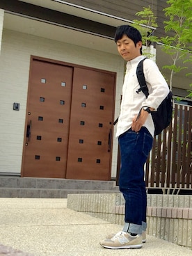 Nishi-Kazuさん（メンズ・168cm）の春コーディネート