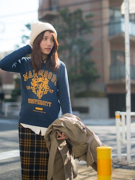 土屋まやさんのコーディネート