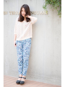 土屋まやさんのコーディネート