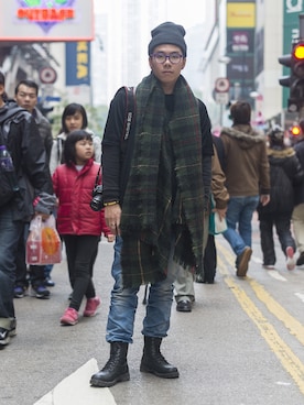 「wear x touch」｜EASTTOUCHBOYSさん（メンズ・170cm）の冬コーディネート