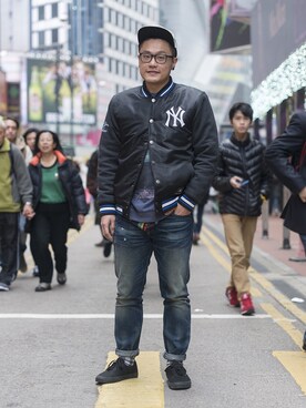 「wear x touch」｜EASTTOUCHBOYSさん（メンズ・163cm）の冬コーディネート
