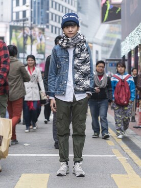 「wear x touch」｜EASTTOUCHBOYSさん（メンズ・165cm）の冬コーディネート