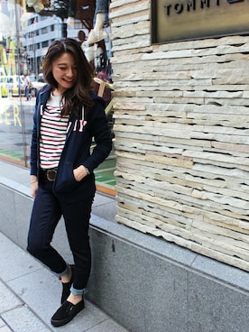 NAOさん（レディース・154cm）の秋コーディネート