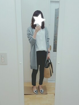 「花見コーデ」｜「アイテム（腕時計）」を使った、Uさん（レディース・173cm）の春コーディネート