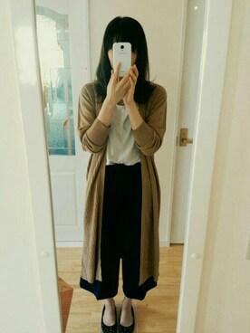 Uさん（レディース・173cm）の秋コーディネート