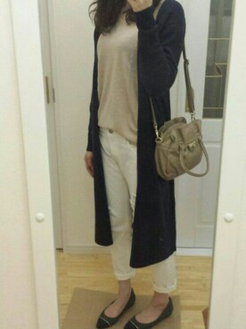 Uさん（レディース・173cm）の秋コーディネート