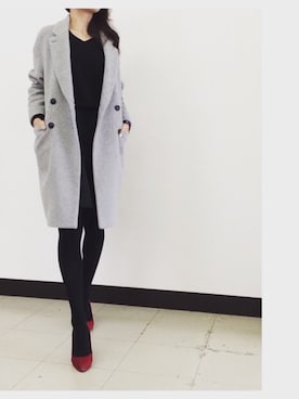 ようこさん（レディース・164cm）の冬コーディネート