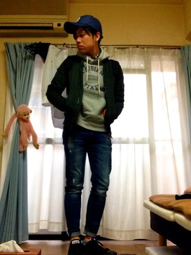 Hirokiさん（メンズ・172cm）の冬コーディネート