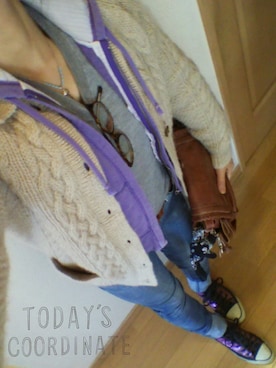 naru💜さんのコーディネート