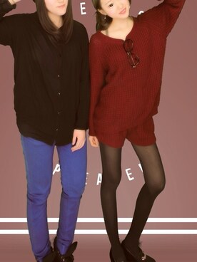 愛理川辺さんのコーディネート