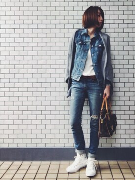 tomo⑅̆̈さんのコーディネート