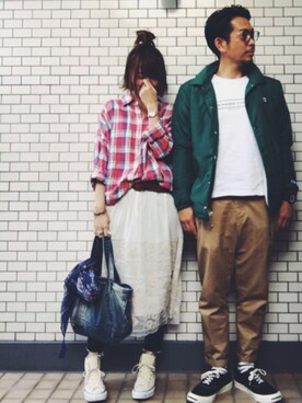 tomo⑅̆̈さんのコーディネート