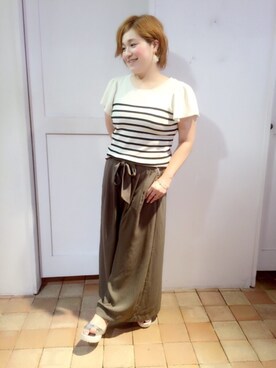 愛きちさん（レディース・155cm）の夏コーディネート