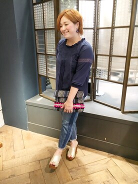 愛きちさん（レディース・155cm）の夏コーディネート