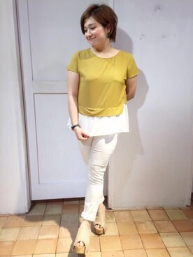 愛きちさん(レディース・155cm)の夏コーディネート