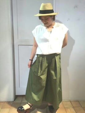 愛きちさん(レディース・155cm)の夏コーディネート
