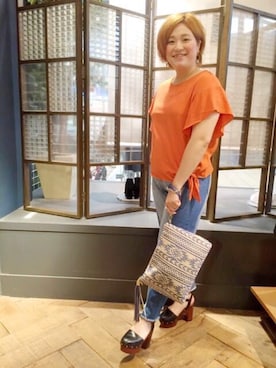 愛きちさん（レディース・155cm）の夏コーディネート