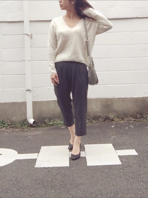 カジュアルにアンクルパンツが可愛い!