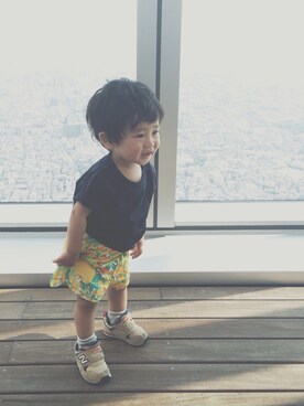 aymさん（キッズ・70cm）の夏コーディネート