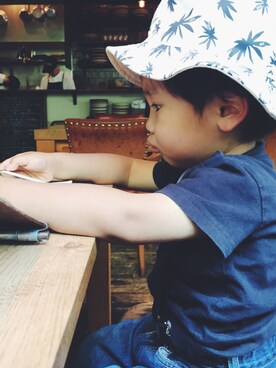 aymさん（キッズ・80cm）の春コーディネート