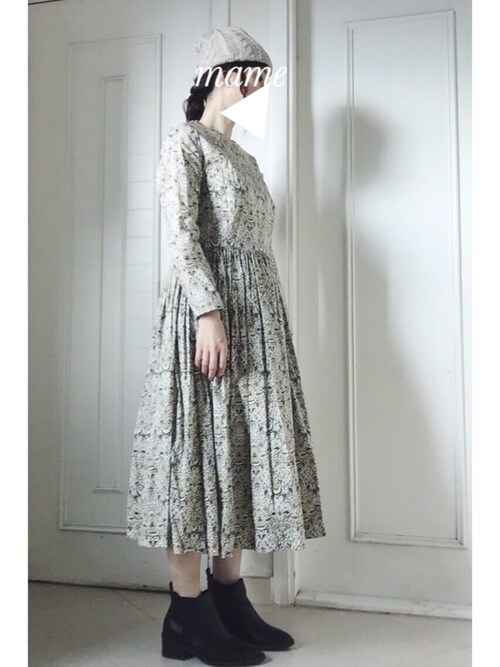 Mame Mature Ha のニットキャップ ビーニーを使ったコーディネート Wear