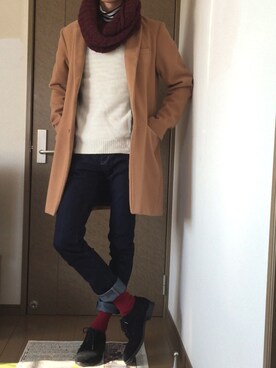 Yukiさん(メンズ・177cm)の冬コーディネート