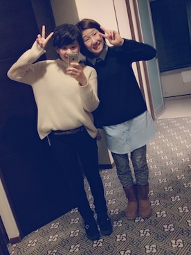 kuuさん(レディース・158cm)の冬コーディネート