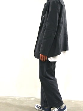 「THEE（シー）のアイテム（ジャケット/アウター）」を使った、ATTEMPT_KYOTOさん（メンズ・175cm）の冬コーディネート