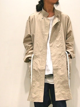 「THEE（シー）のアイテム（ジャケット/アウター）」を使った、ATTEMPT_KYOTOさん（メンズ・175cm）の冬コーディネート
