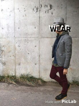 suzakuさん（メンズ・173cm）の冬コーディネート