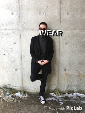 suzakuさん（メンズ・173cm）の冬コーディネート