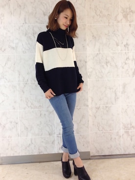 shirachiさん（レディース・157cm）の秋コーディネート