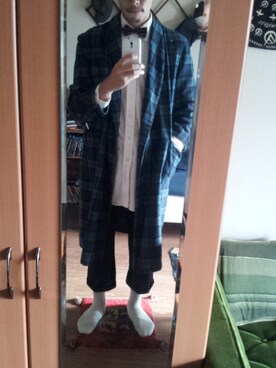 「PENDLETON（ペンドルトン）のアイテム（その他アウター）」を使った、Isamuさん（メンズ・178cm・20代）の秋コーディネート