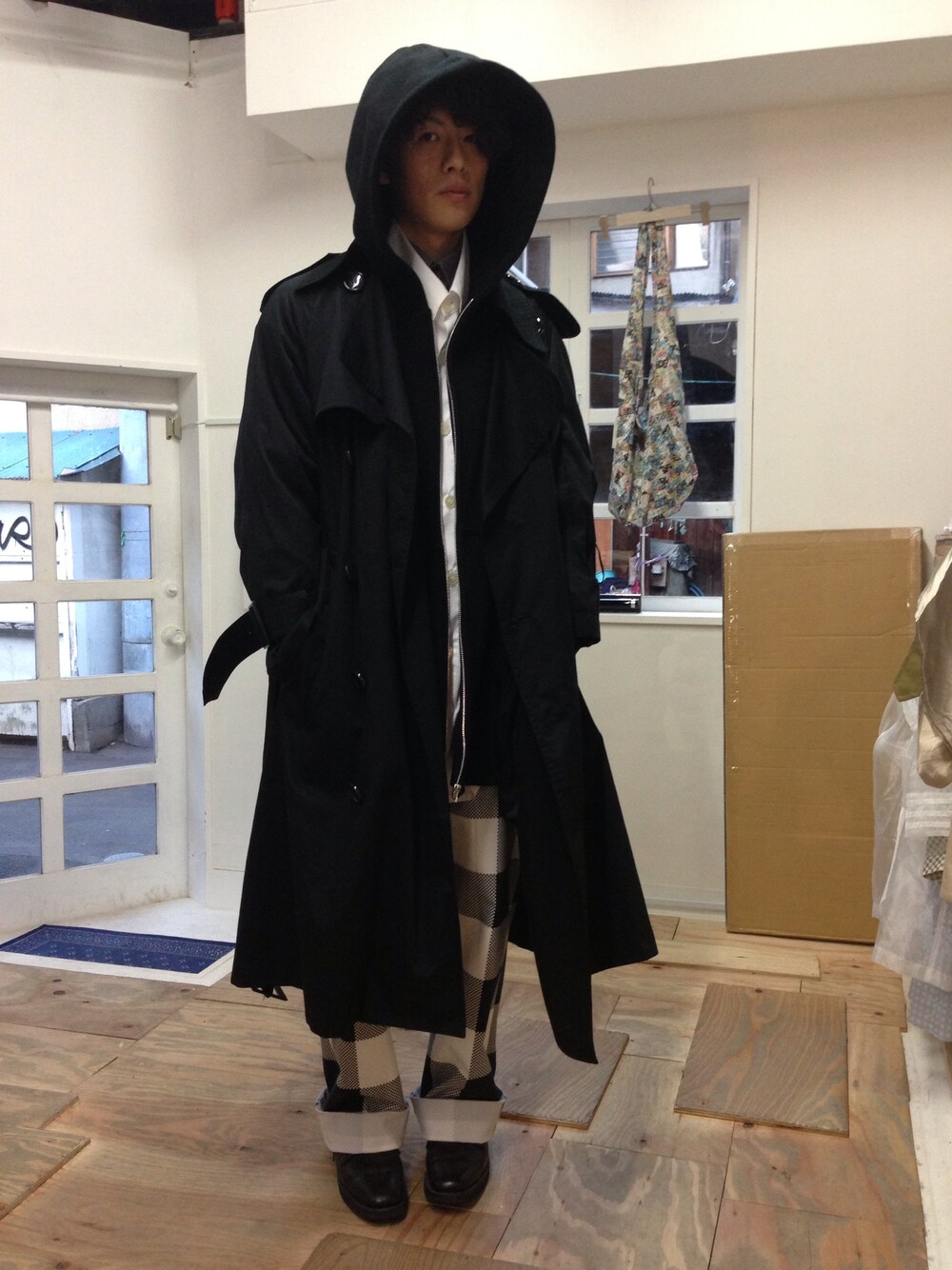 ANREALAGE トレンチコート ANREALAGE（アンリアレイジ）の「【ANREALAGE】LOW ANGLE TRENCH