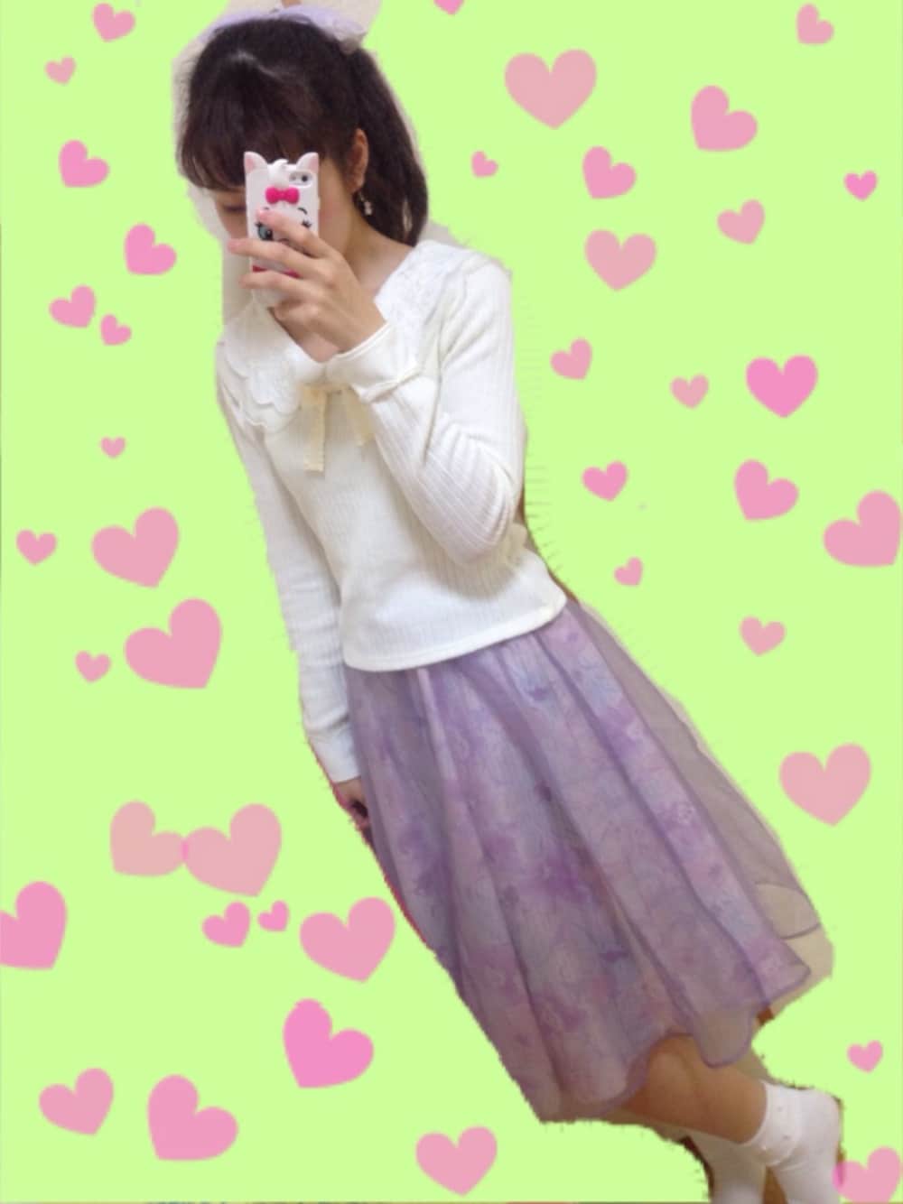 LIZ LISAのスカート（パープル系）を使った人気ファッション