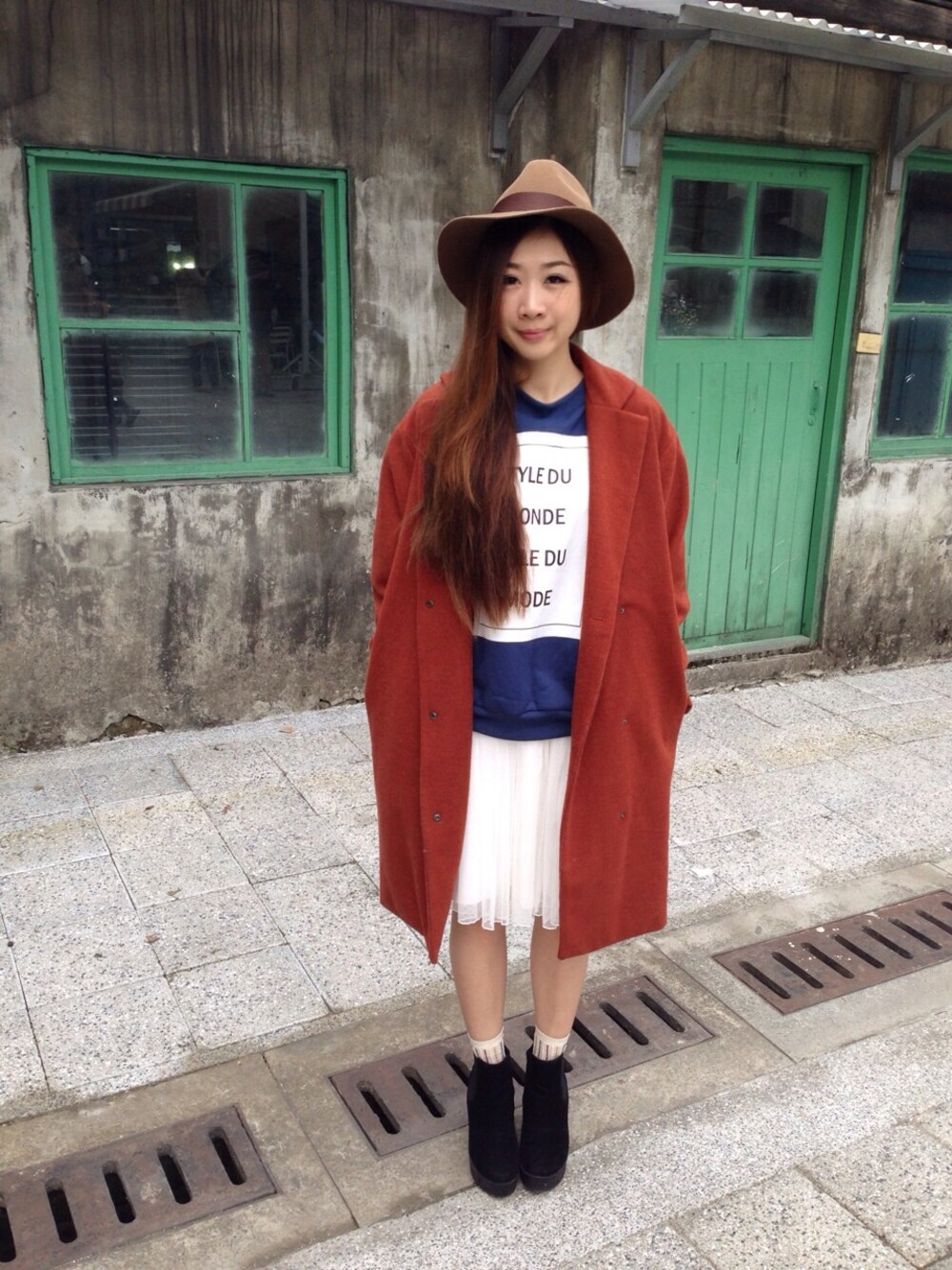「LOWRYS FARM、MARC BY MARC JACOBS、snidel、EMODA、tabio、Heather、tiffany&co、LEPSIM LOWRYS FARM」｜「HeatherのHeather（スカート、ホワイト系）」を使った、Zooeyさん（レディース・164cm）の冬コーディネートの1枚目の写真